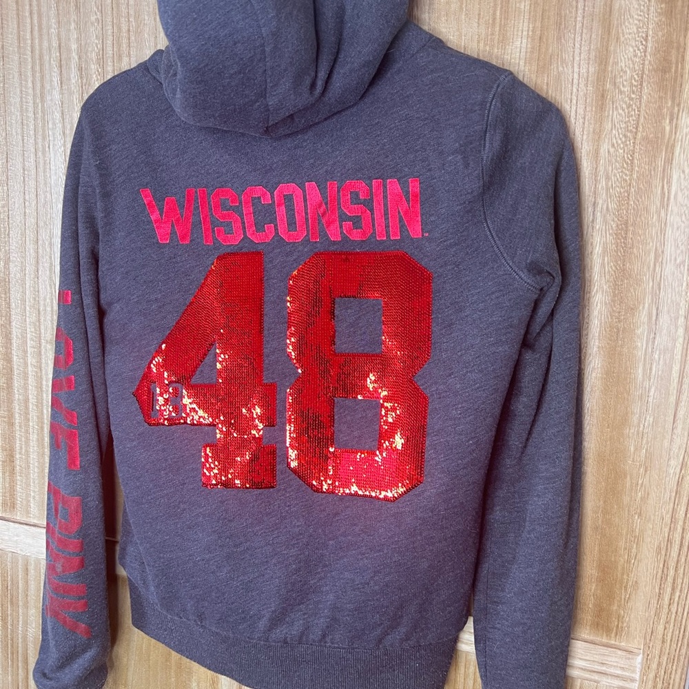 Rare HTF VS PINK Wisconsin Sweatshirt